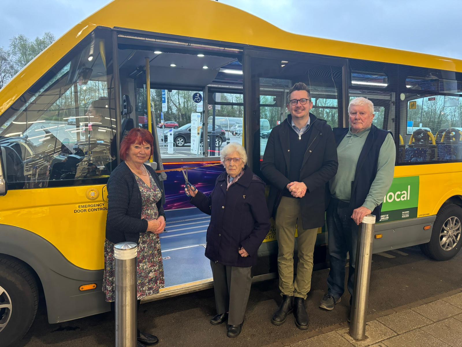 91yearold bus campaigner launches new WESTlocal service from Radstock